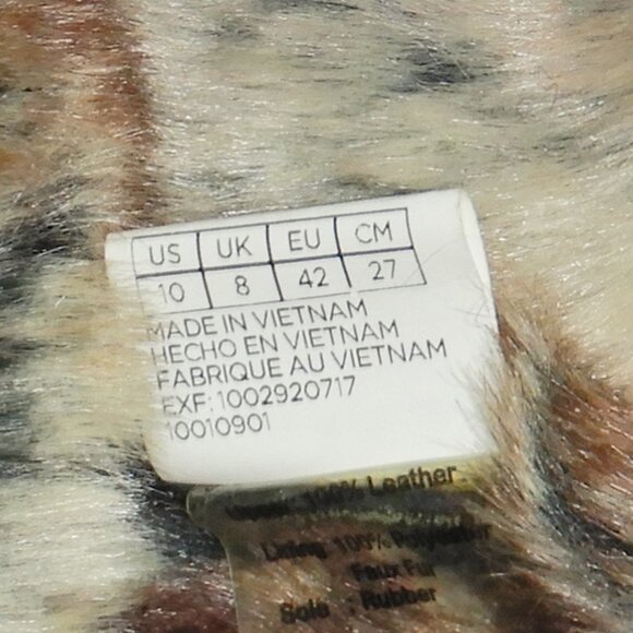 NWOT Black Leather Tom's Faux Fur Snow Boots - Picture 10 of 13